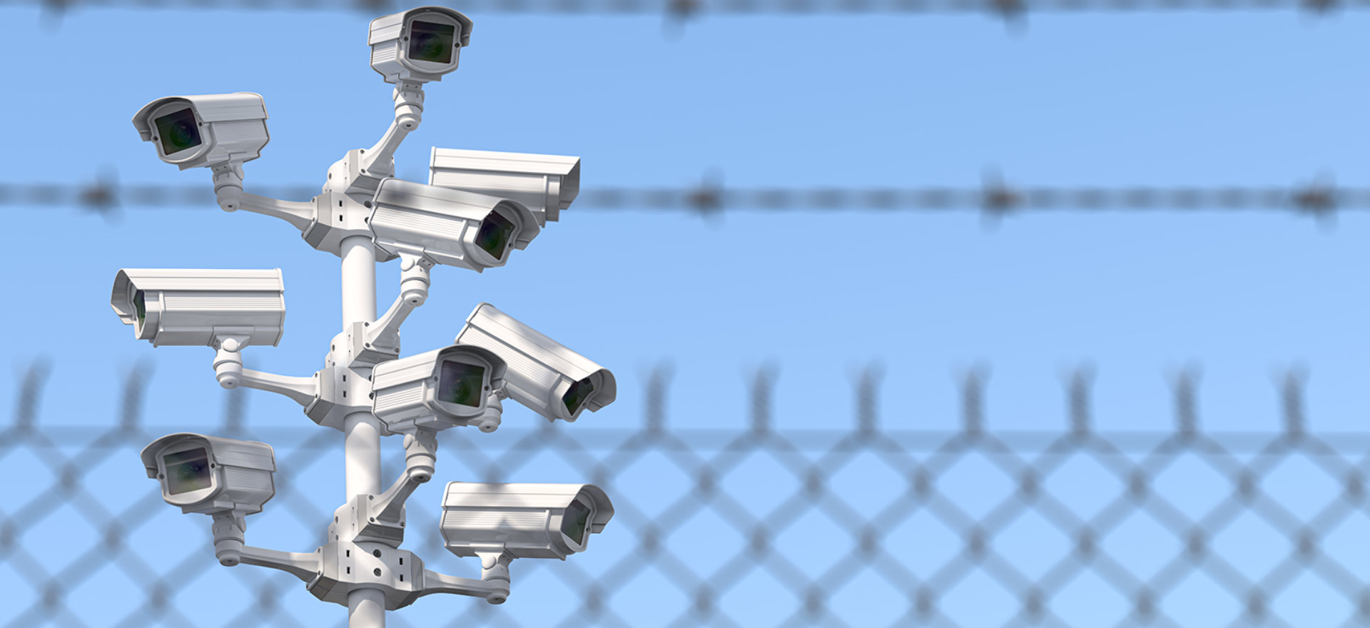 Multiple CCTV Camera Array