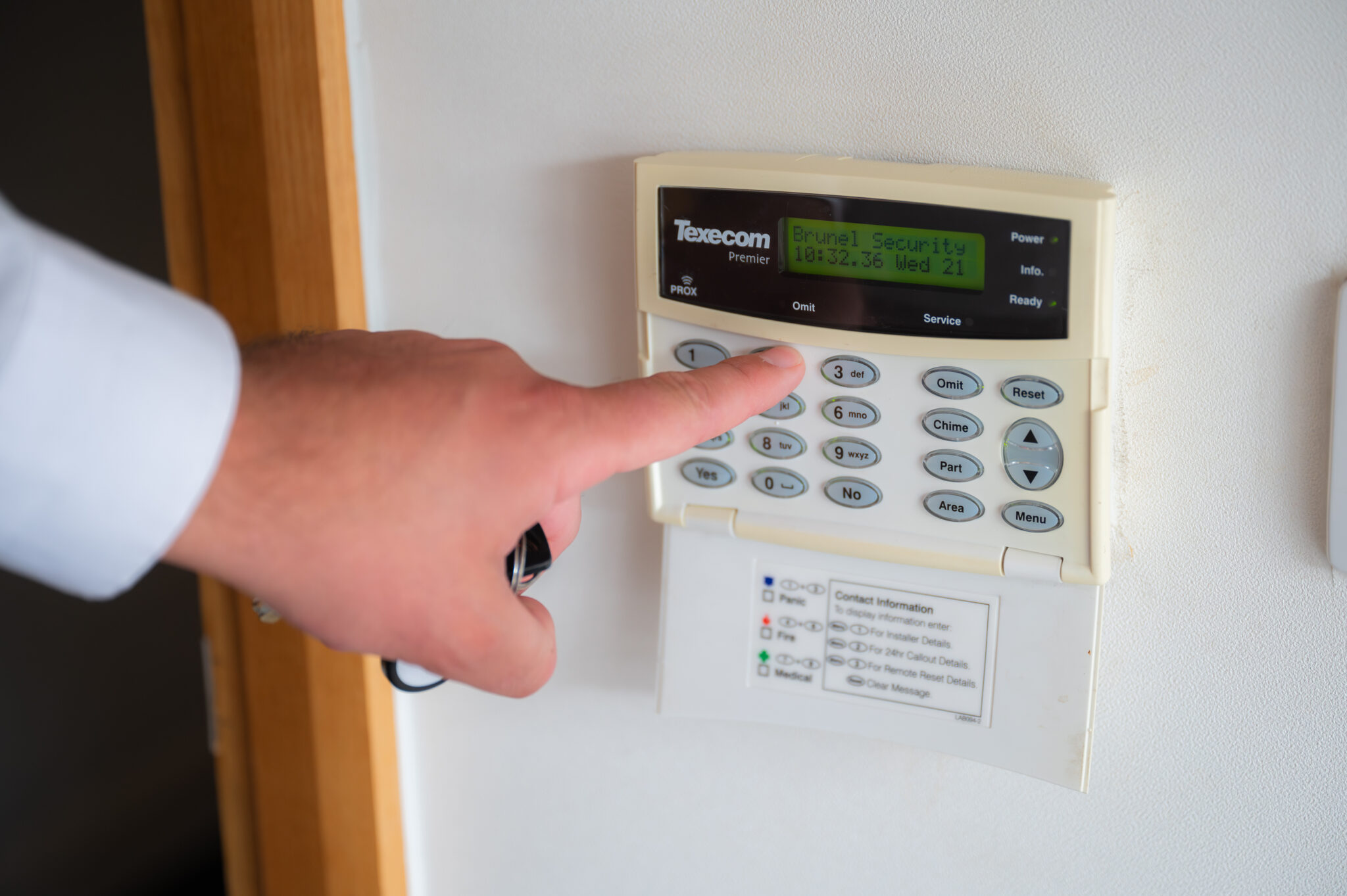 Intruder Alarms UK Brunel Fire & Security