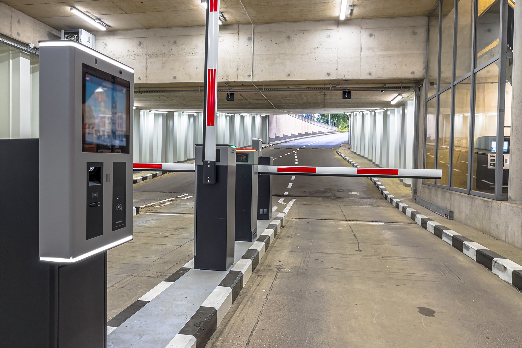 Car Park ANPR System Camera Brunel Fire and Security
